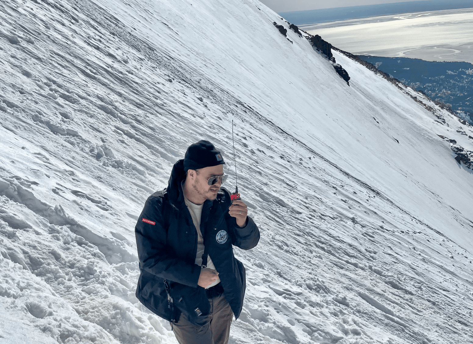 Ben Martin camping outdoors